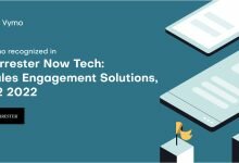 1653471419 Vymo Recognized in Now Tech Sales Engagement Solutions Report