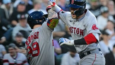 Alex Verdugo JD Martinez beat Boston Red Sox 16 7 to