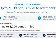 AmericanUnited Shopping Portals Earn up to 20001200 bonus miles