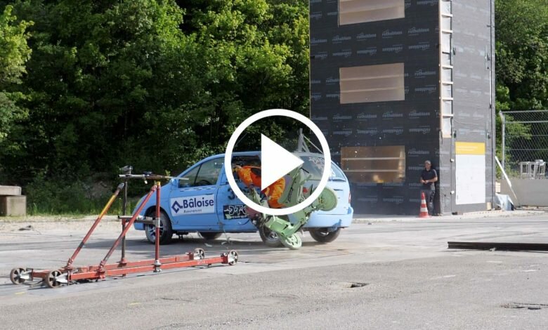 Baloise Crash Test When Modern Electric Vehicles Become a Threat