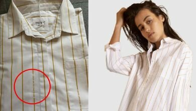 Hilarious hidden message seen in journalists work shirt