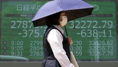 1654851169 Asian stocks slip after Wall Street slump